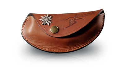 Etuis en cuir marron