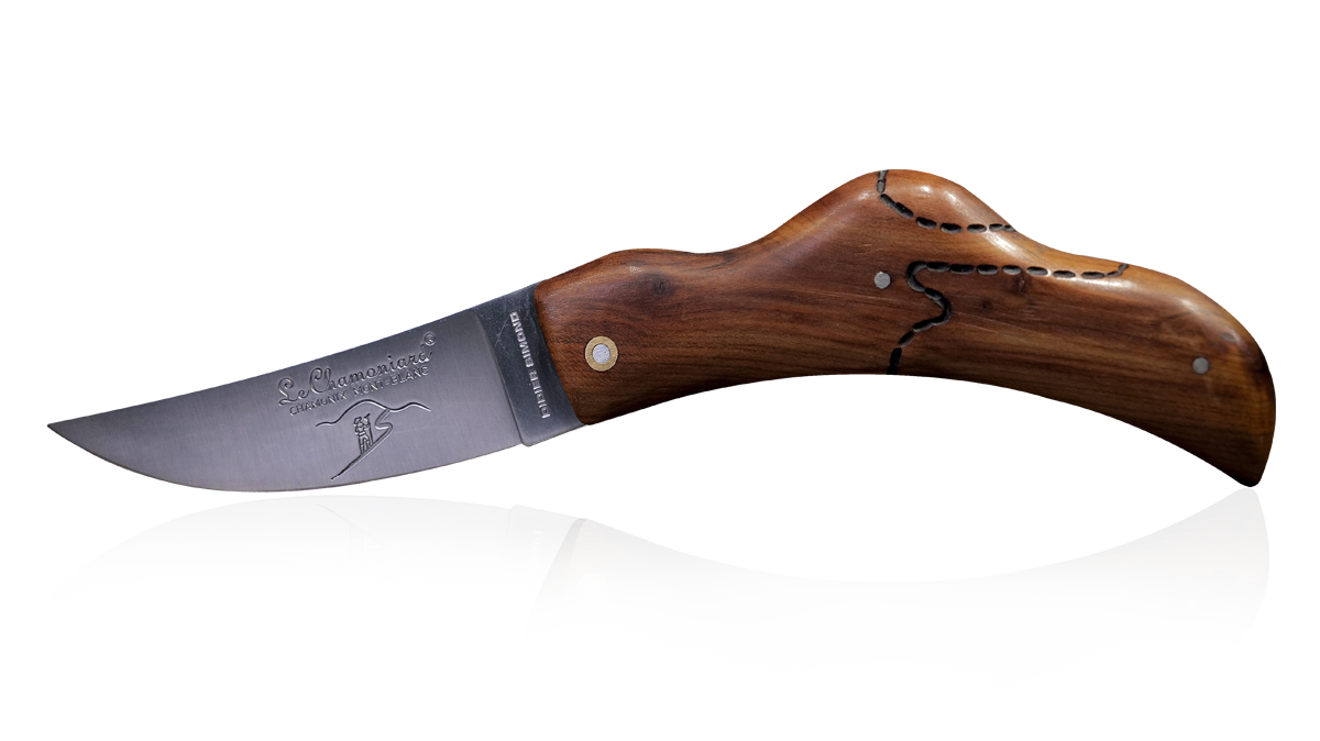 Couteau Le Chamoniard en Prunier