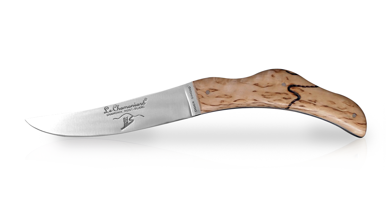 Couteau de table Le Chamoniard en Bouleau