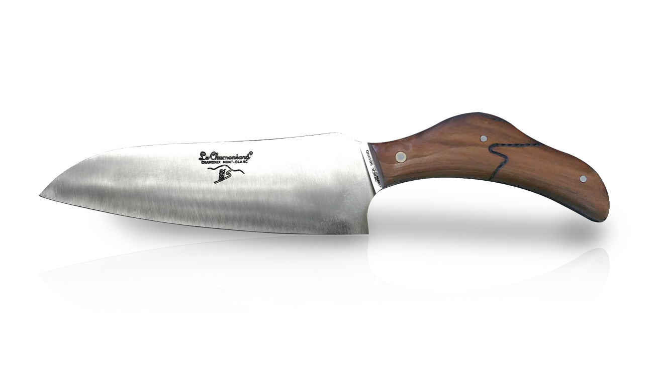 Couteau de cuisine Le Chamoniard en Noyer