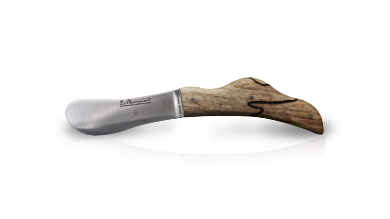 Couteau à beurre Le Chamoniard en Chablis de hêtre
