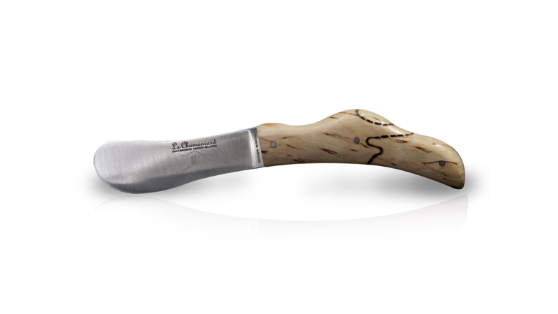 Couteau à beurre Le Chamoniard en Bouleau