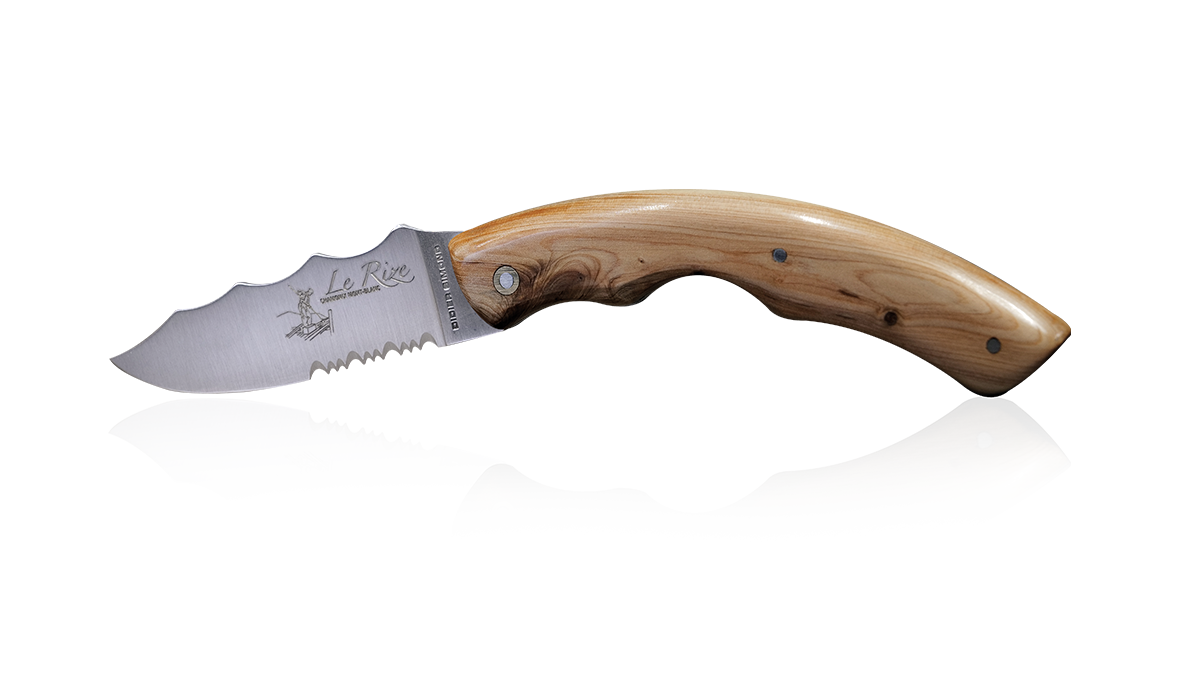 Couteau Le Rize en Genévrier