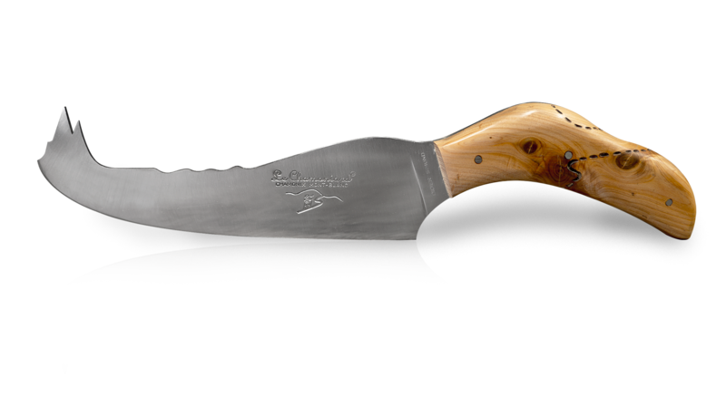 Couteau à fromage Le Chamoniard en Genévrier