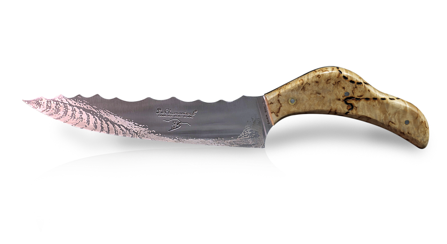 Couteau Le Chamoniard Le Chef en Bouleau