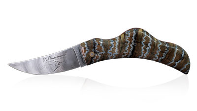 Couteau Le Chamoniard Dent de mammouth (Modèle Bolchoï)