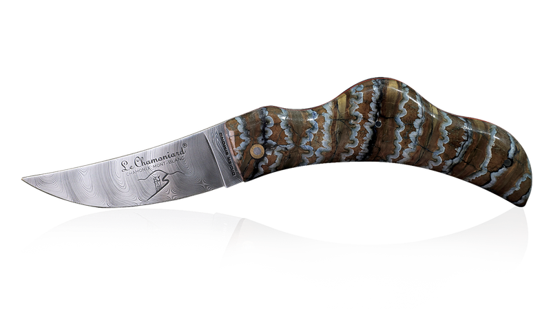 Couteau Le Chamoniard Dent de mammouth (Modèle Bolchoï)