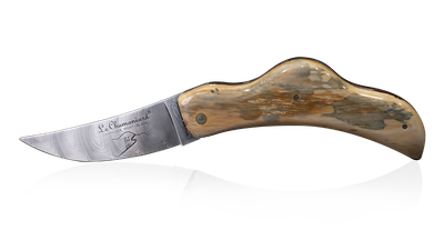 Couteau Le Chamoniard ivoire de mammouth (Vologda)