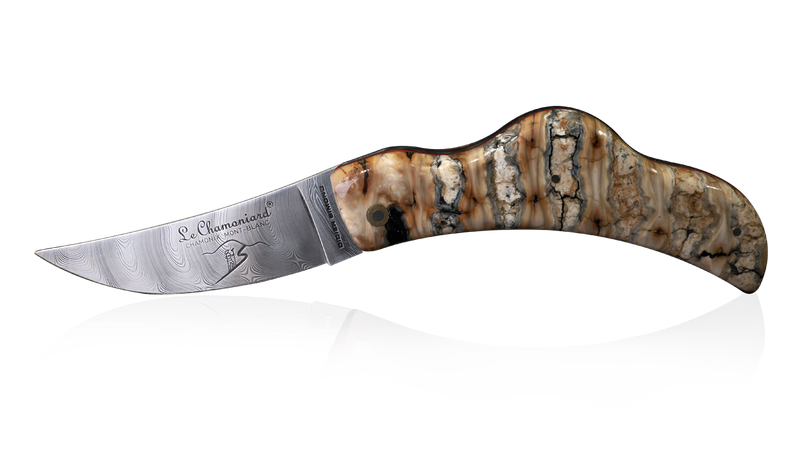 Couteau Le Chamoniard Dent de mammouth (Modèle Kiev)