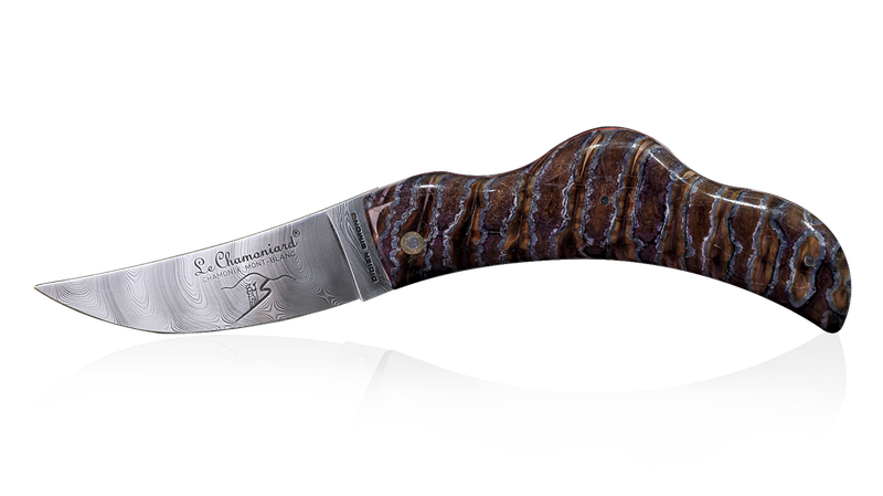 Couteau Le Chamoniard Dent de mammouth (Modèle Tara)