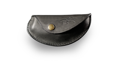 Etuis en cuir noir
