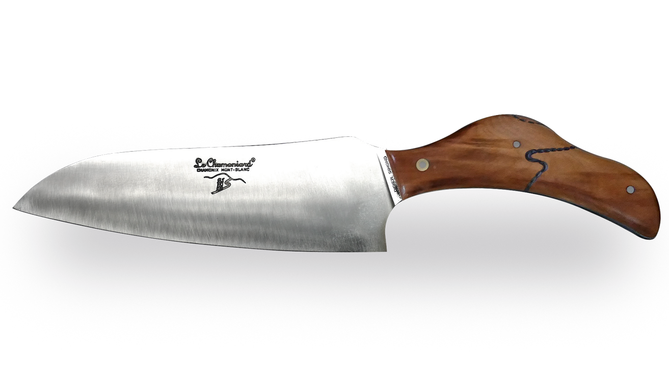 Couteau de cuisine Le Chamoniard en Prunier