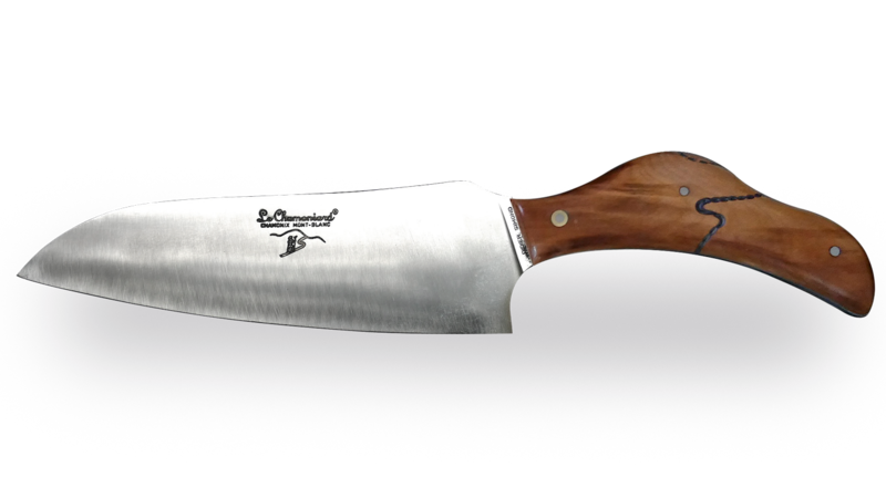 Couteau de cuisine Le Chamoniard en Prunier