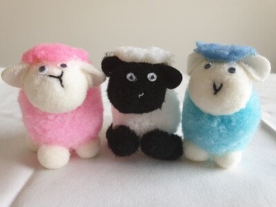 Soft Toy - Minature Lambs - set of 3