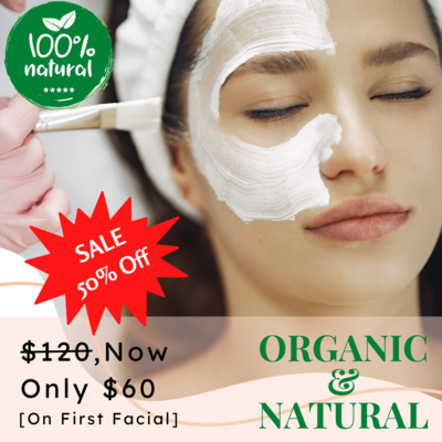 Buy 1  Facial @ $60 ($60 Off) -  FIRST TIME USERS ONLY