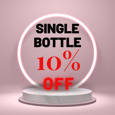 Single bottle -10% Off