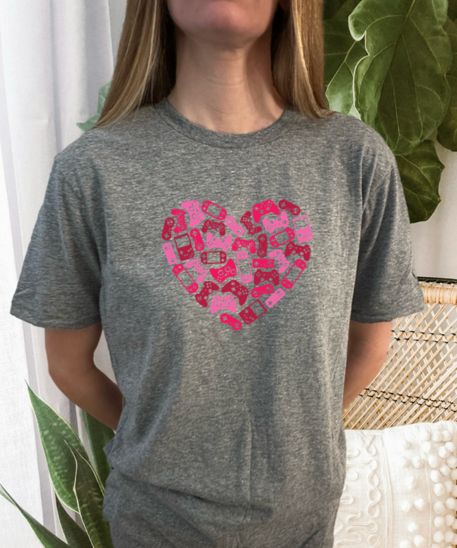 Gamer Heart T-Shirt