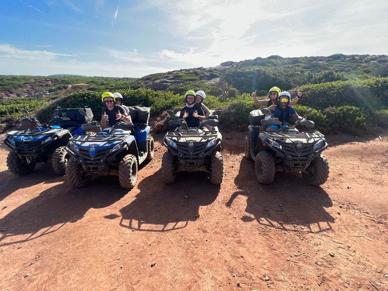 Combo Day Quad/Jet Ski ad Alghero (SS) 1 ora di Moto d'Acqua e 4 ore di Quad (prezzo a coppia)