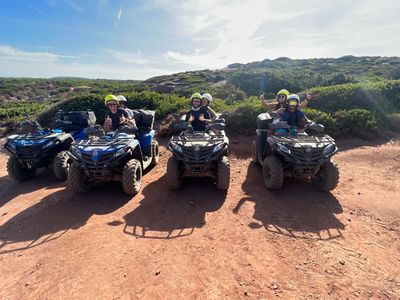 Combo Day Quad/Jet Ski ad Alghero (SS) 1 ora di Moto d'Acqua e 4 ore di Quad (prezzo a coppia)