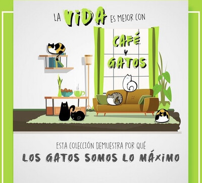 Colección “CAFÉ Y GATOS”