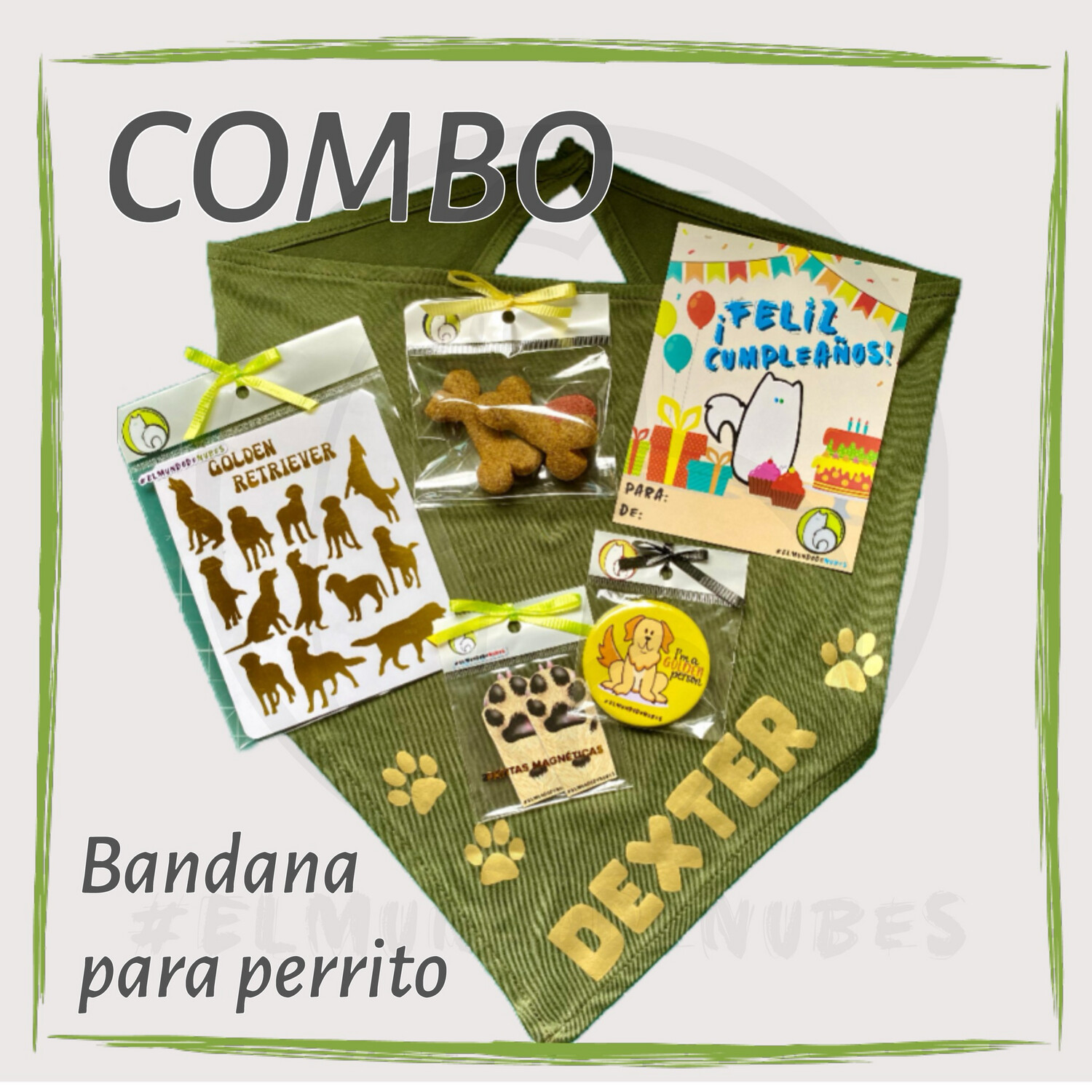 Bandana con Nombre ✨COMBO✨