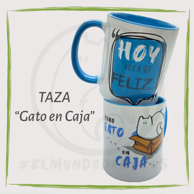Taza “Gato en Caja”