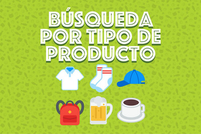 Busca por tipo de producto 👕🧢☕️🧩🧦🍺🎒