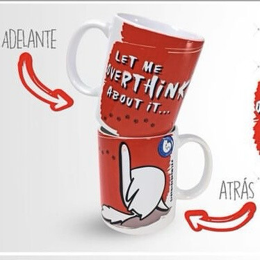 Taza “Overthink”