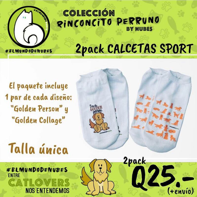 Calcetas diseños “GOLDEN”