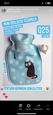Mini bolsita térmica “happy cat”