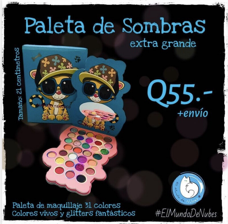 Paleta de sombras para ojos
