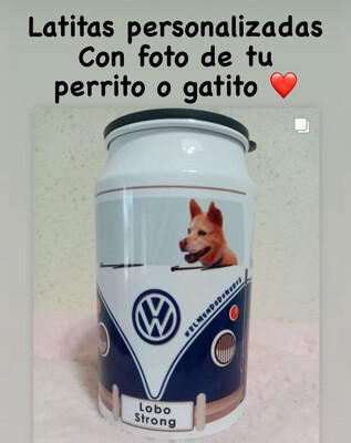 Lata personalizada “combi”