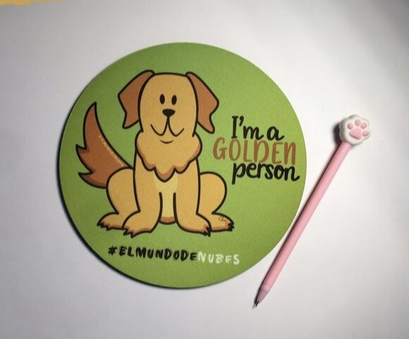 Mousepad diseños GOLDEN