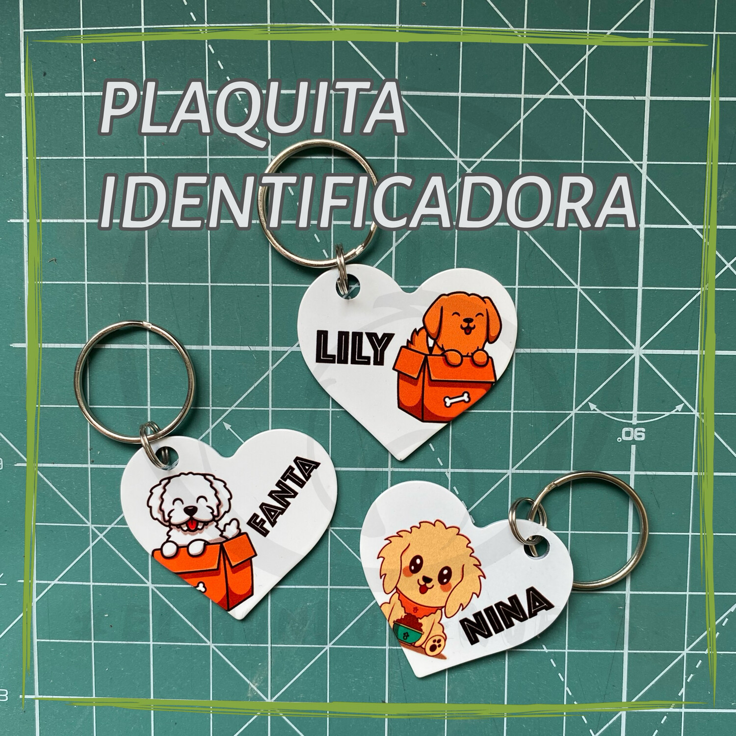 Plaquita identificadora 🐶