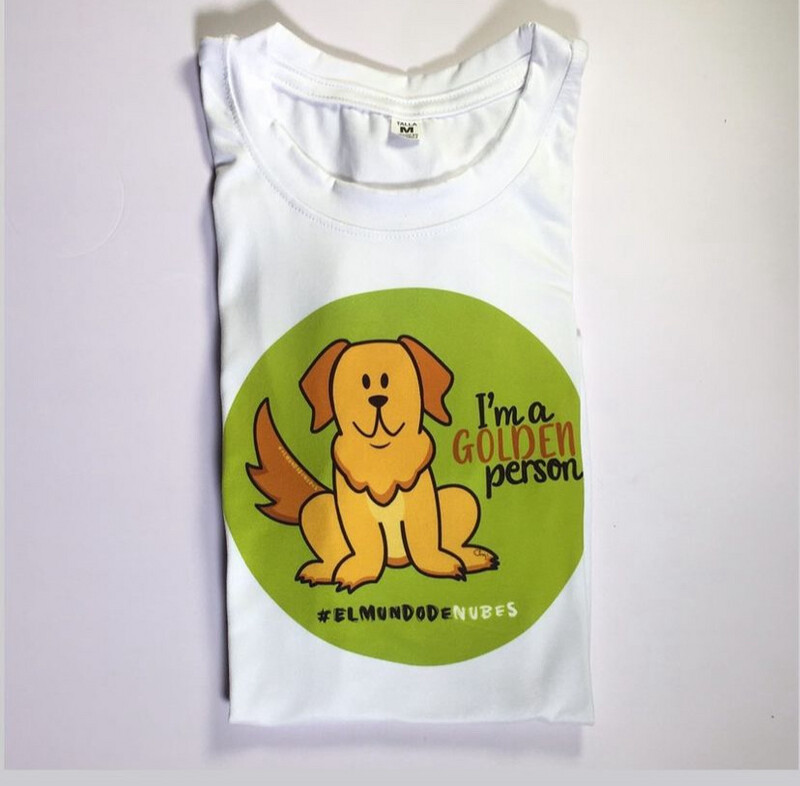 Tshirt “I’m a GOLDEN person”