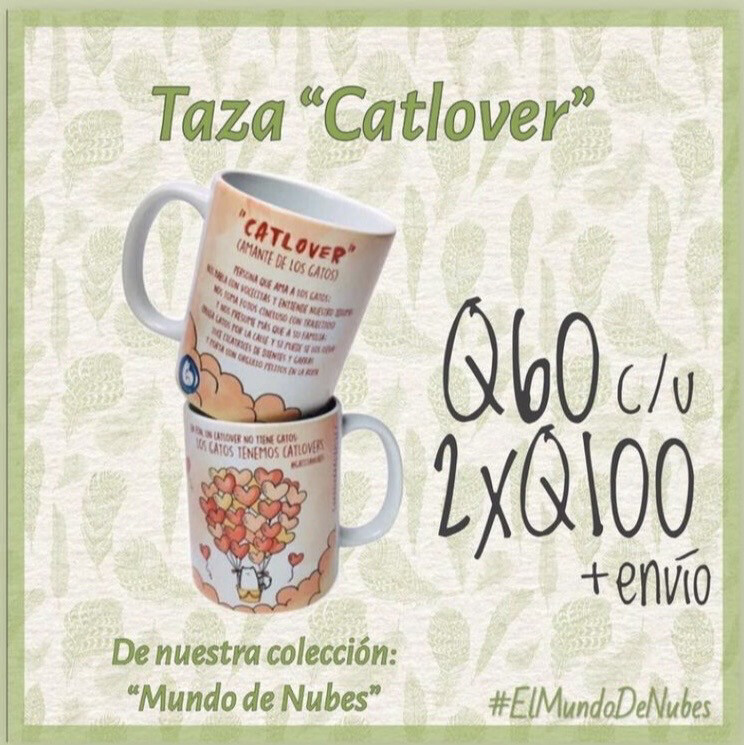 Taza “Catlover”