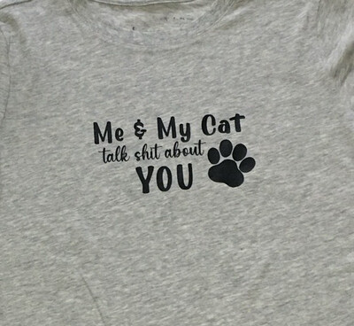 Sudadera “Me &amp; my CAT…”