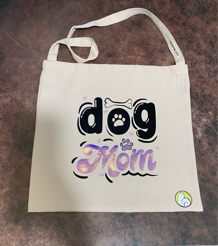 Tote bag “DOG MOM”