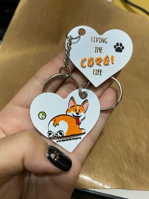 Llavero “Living the CORGI life”