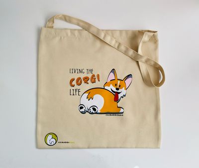 Tote bag “CORGI LIFE”