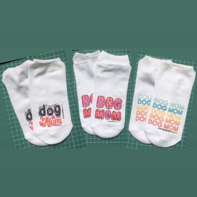 Calcetas diseños DOG MOM