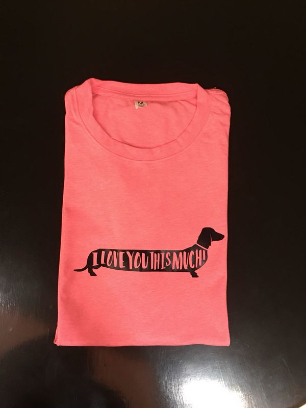 Tshirt “I love you this much”