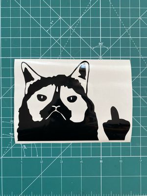 Stickers para carro “Grumpy Cat”