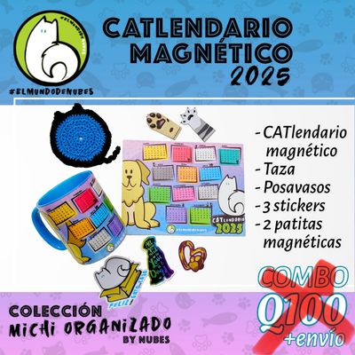 CATlendario magnético 2025 ✨COMBO✨