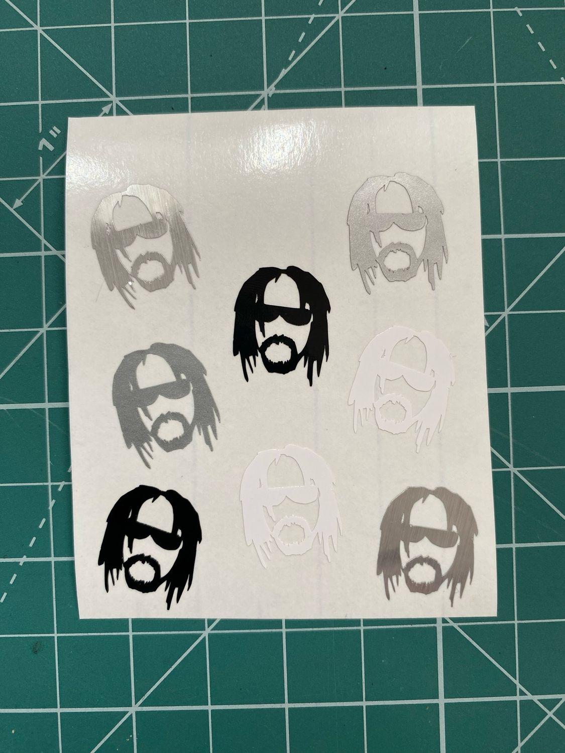Set de 8 mini stickers de Chejo Enríquez
