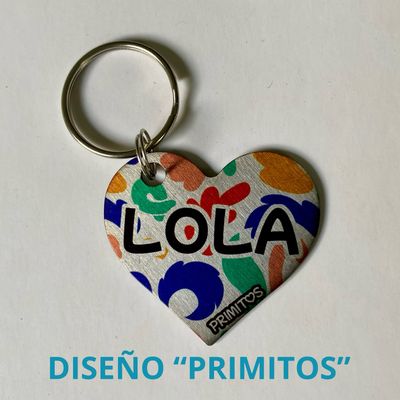 Plaquita identificadora “Primitos”