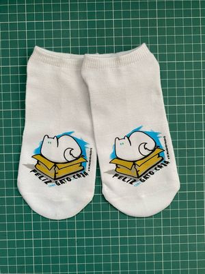 Calcetas diseños GATO EN CAJA