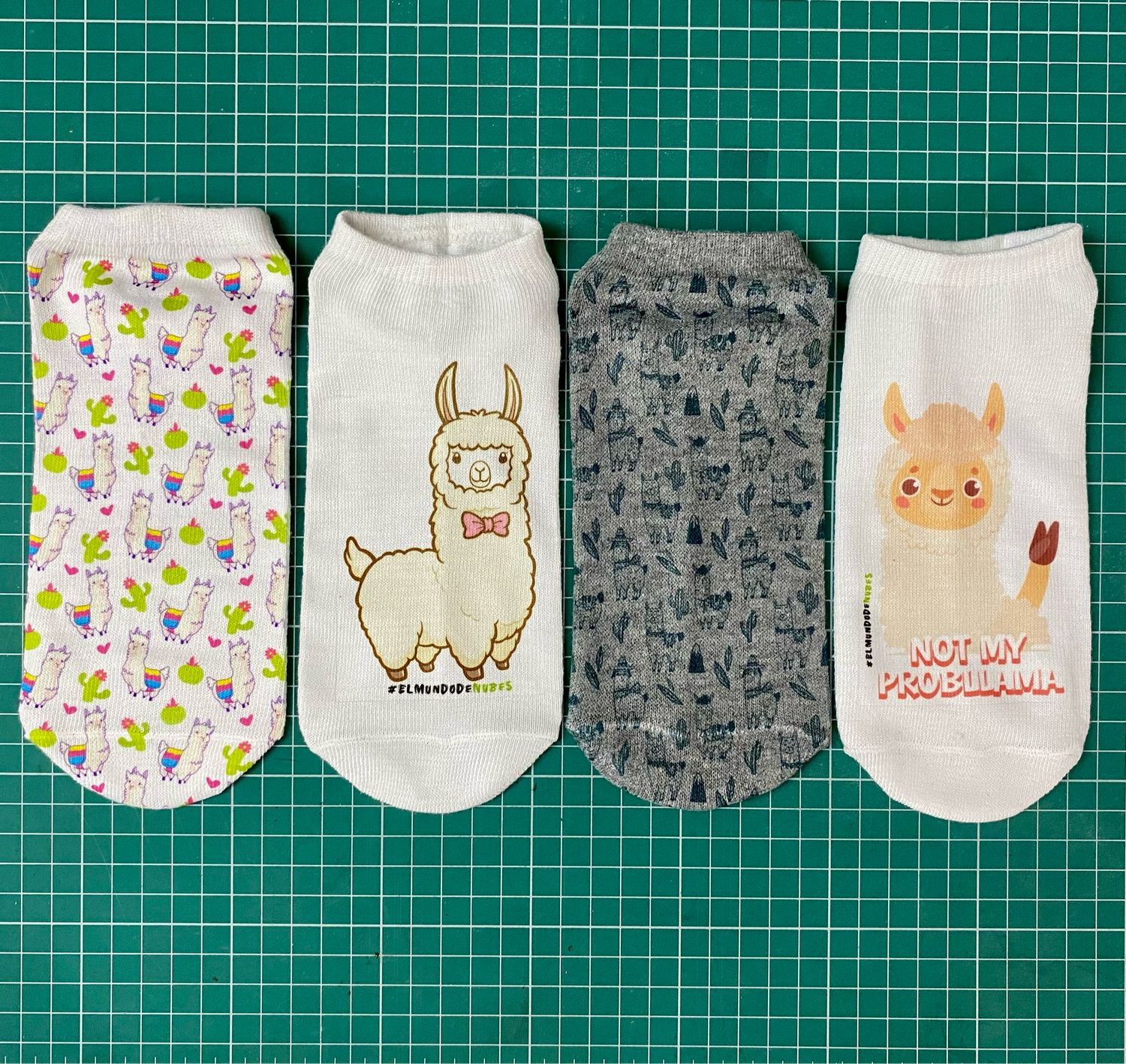 Calcetas diseños LLAMAS