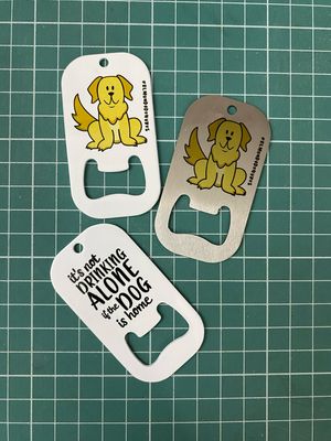 Destapador diseños “GOLDEN RETRIEVER”