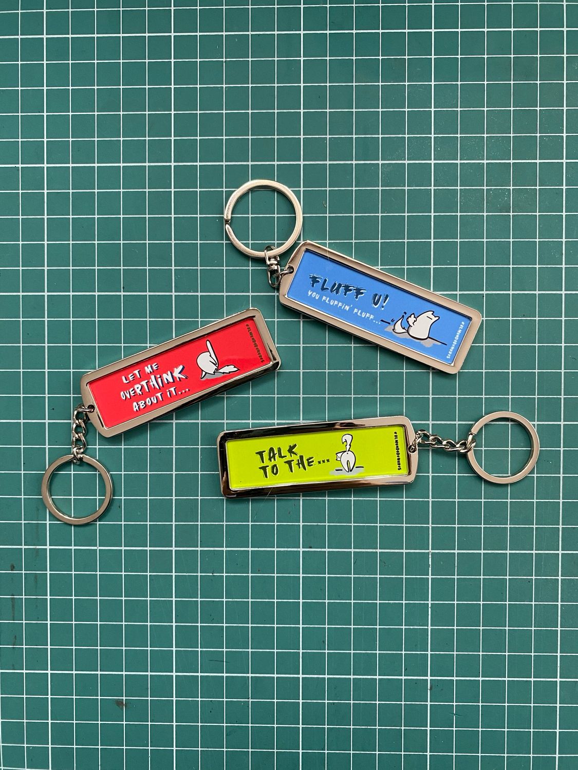 Llaveros “CATTITUDE”